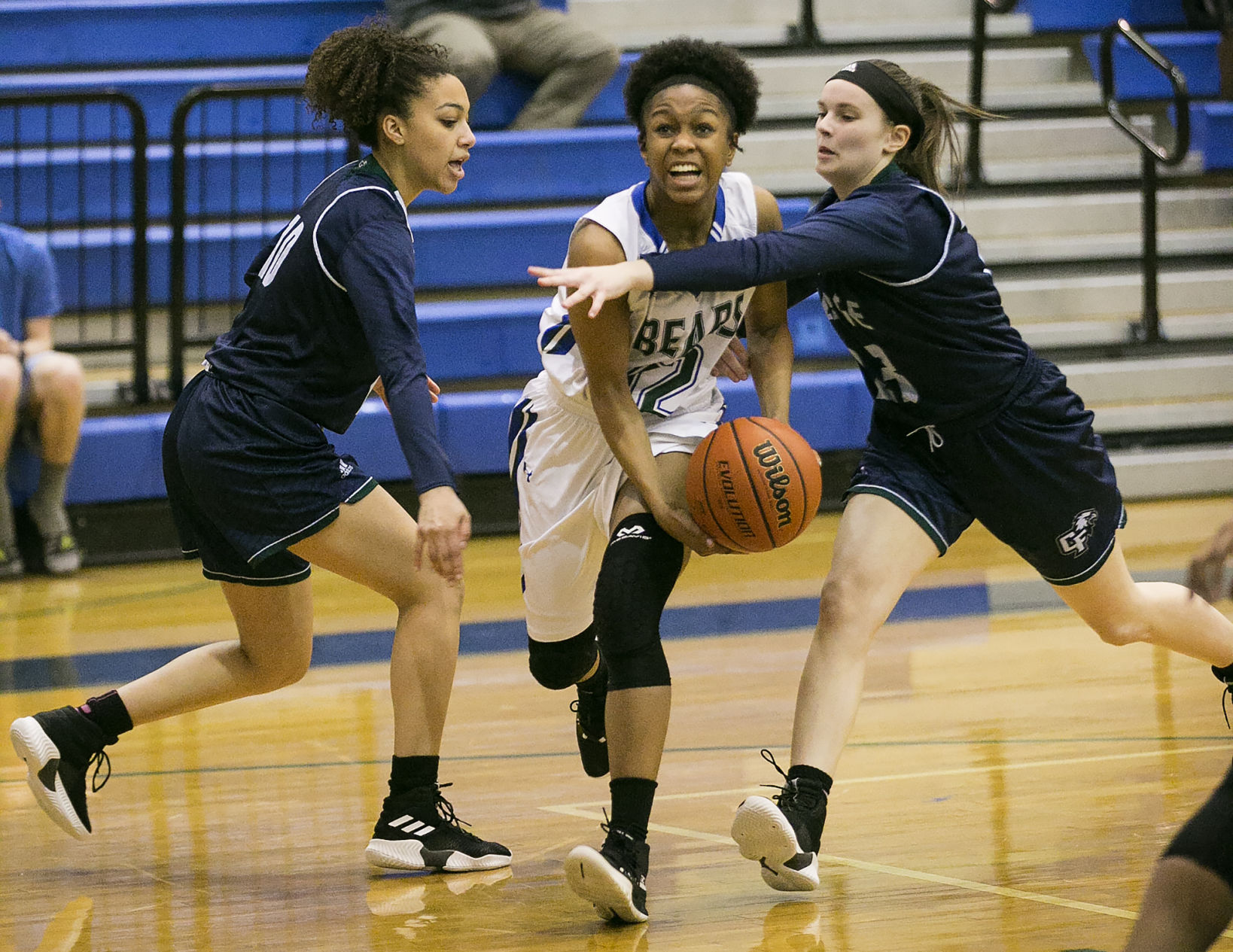 Colonial Forge at Riverbend girls basketball